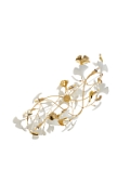 Lampa wisząca BOTANIKA GOLD 100 cm - złota, G9, regulowana, designerska - Step Into Design