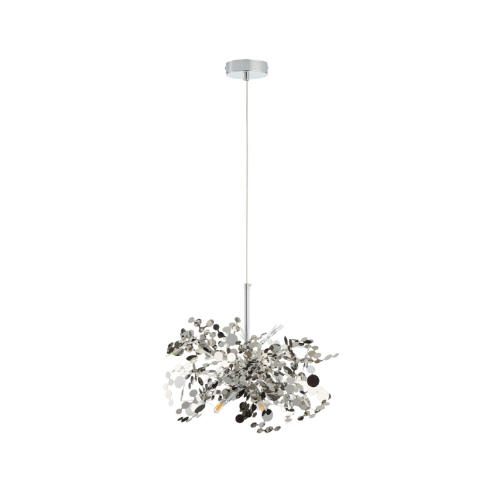 Lampa wisząca MONETTI 40 cm - chrom, dekoracyjna - Step Into Design