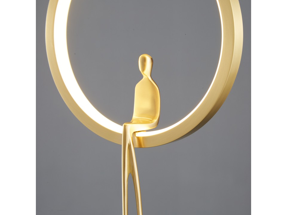 Lampa wisząca AMICI led złota 27 cm Step Into Design