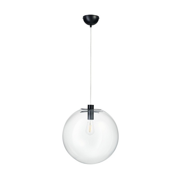 Lampa wisząca TONDA czarna 40 cm Step Into Design