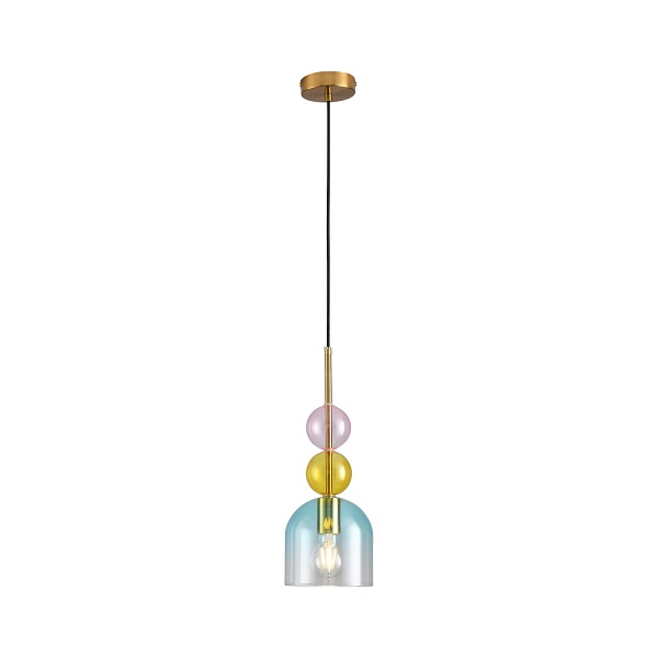 Lampa wisząca PASTELLO BLUE kolorowa 15 cm Step Into Design