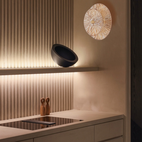 Lampa ścienna LUXIO LED bursztynowa 20 cm Step Into Design