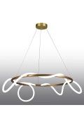 Lampa wisząca FANTASIA ROUND LED złota 60 cm Step Into Design