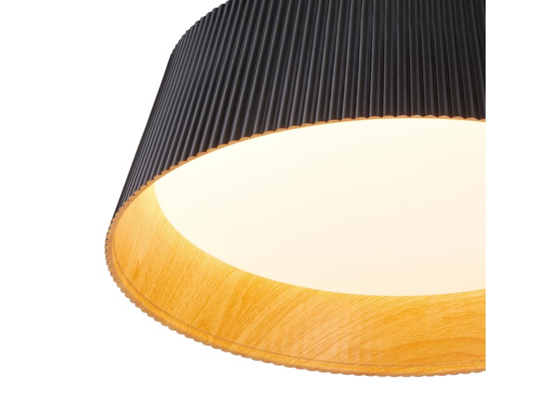 Lampa wisząca FRILL LED czarna 45 cm Step Into Design