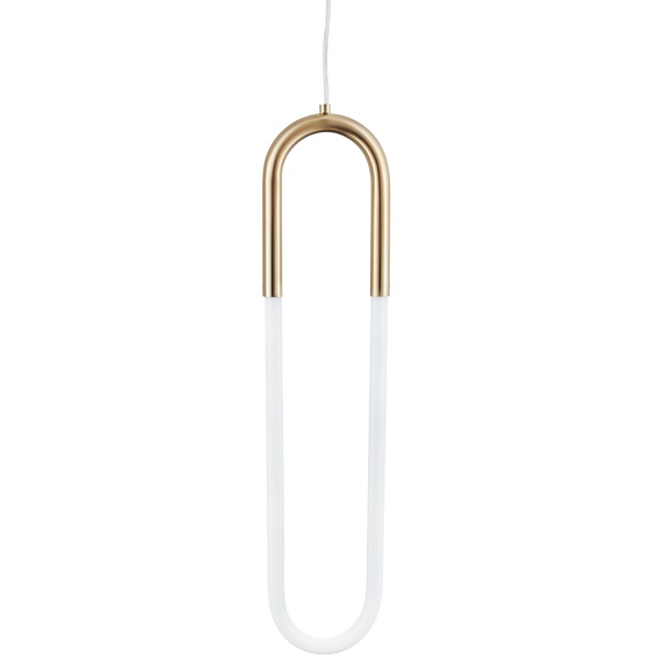 Lampa wisząca U-SHAPE mosiądz 60 cm Step Into Design