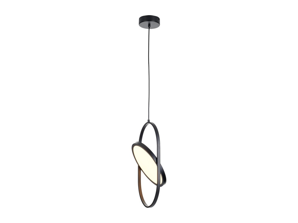 Lampa wisząca ELIPSE M LED czarna 45 cm Step Into Design