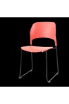 Krzesło TIPICO czerwono czarne Step Into Design