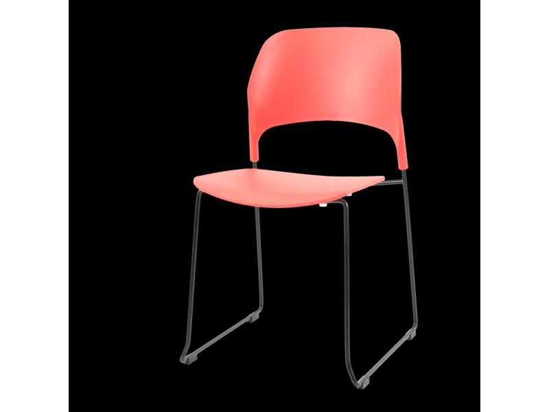 Krzesło TIPICO czerwono czarne Step Into Design