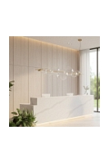 Lampa wisząca AMORE LED 153 cm, złota - Step Into Design
