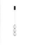 Lampa wisząca PERLA LED czarna 12 cm Step Into Design