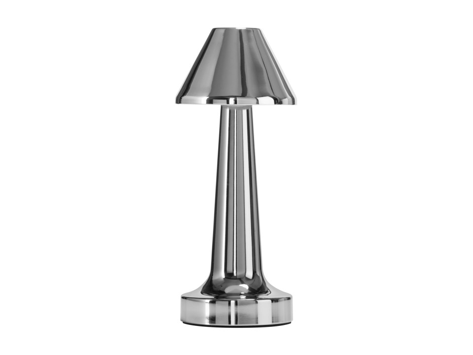 Lampa stołowa TAVOLO B LED dotykowa srebrna 22 cm Step Into Design