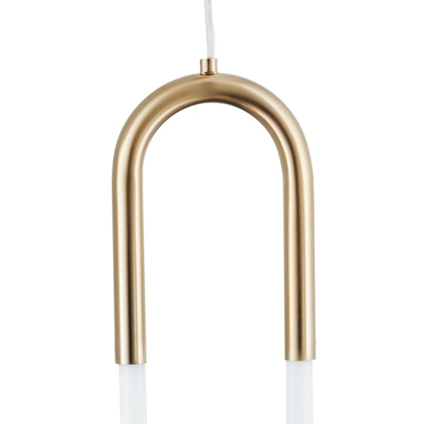 Lampa wisząca U-SHAPE mosiądz 60 cm Step Into Design