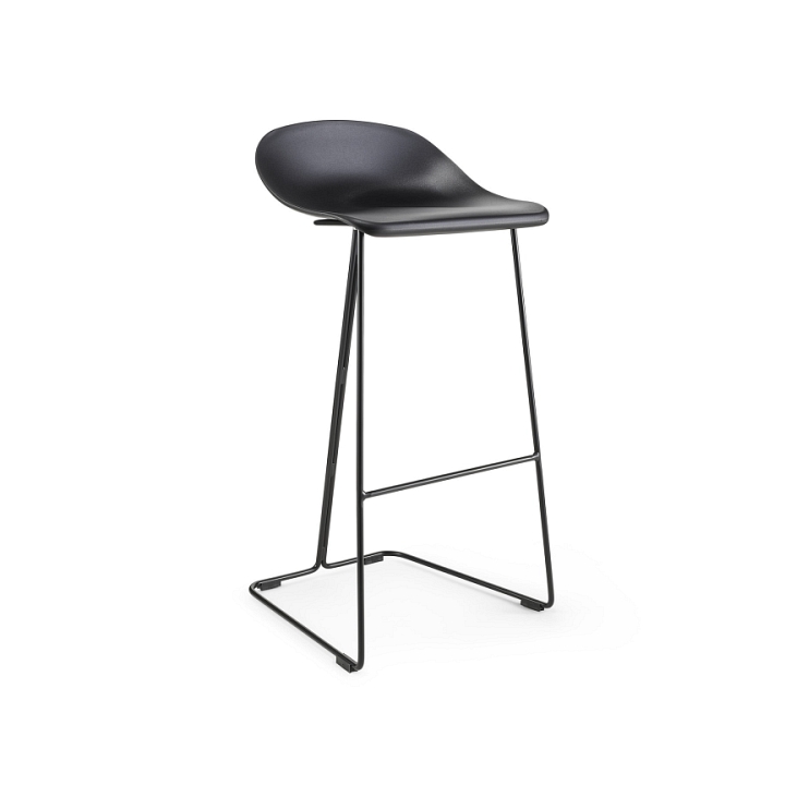 Hoker CARO BAR designerski czarny 75 cm - Step Into Design