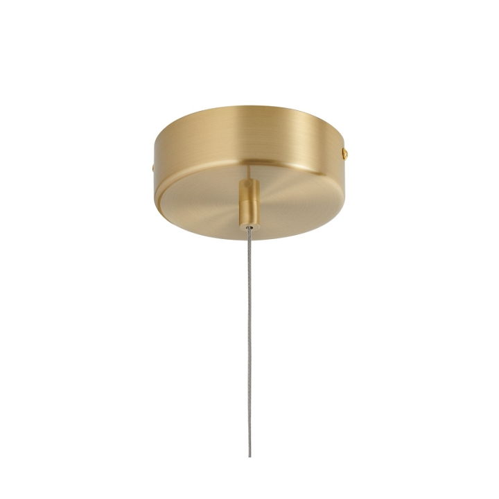 Lampa wisząca BEAM-80 LED - złota oprawa liniowa 4000K - Step Into Design