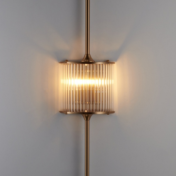 Lampa ścienna SERGIO-2 złota 90 cm Step Into Design