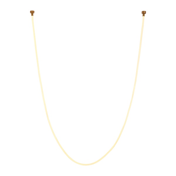 Lampa wisząca SNAKE LED wąż ledowy złota 500 cm Step Into Design