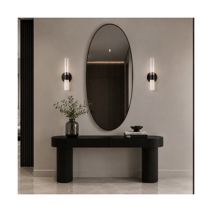 Lampa ścienna CANDELA 31 cm czarny - Step Into Design