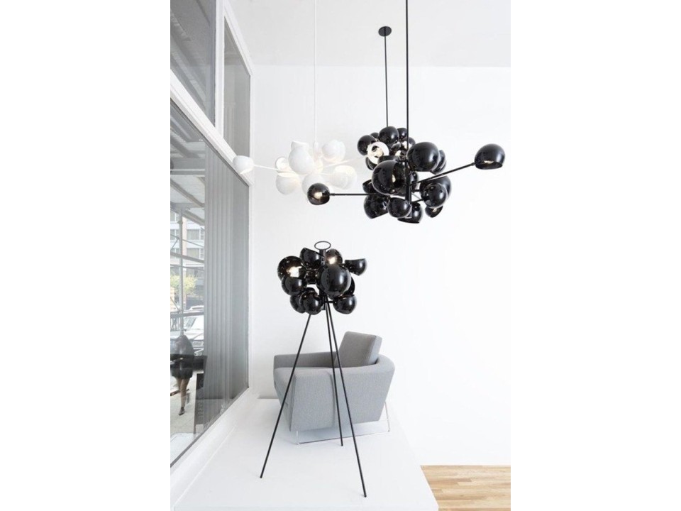Lampa wisząca ASTRONOMY-11 czarna 55 cm Step Into Design