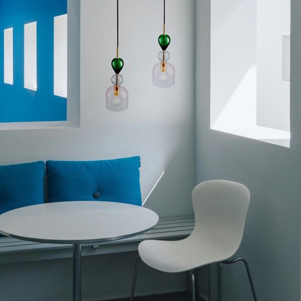 Lampa wisząca PASTELLO PINK kolorowa 15 cm Step Into Design