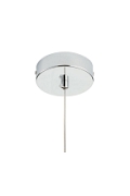 Lampa wisząca MONETTI 40 cm - chrom, dekoracyjna - Step Into Design