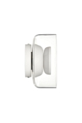 Lampa ścienna DONUT 18 – LED, szkło transparentne, biały środek - Step Into Design