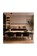 Lampa wisząca BEAM-120 LED - czarna oprawa liniowa - Step Into Design