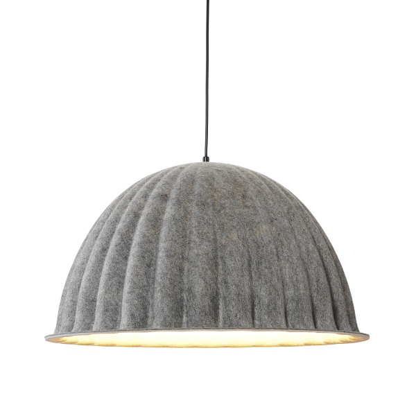 Lampa wisząca FELT filc szary 55 cm Step Into Design
