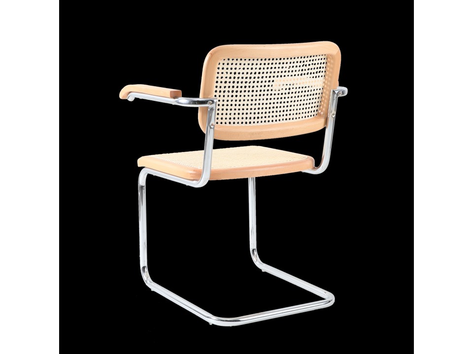 Krzesło VIENNA rattanowe z podłokietnikami Step Into Design
