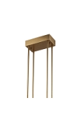 Lampa wisząca ARCHITETTO 130 cm - LED, złota dekoracyjna listwa - Step Into Design