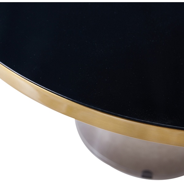 Stolik kawowy DOLCE FLAT szary 75 cm Step Into Design