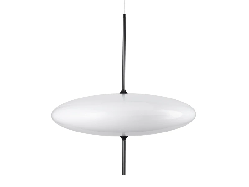 Lampa wisząca PIATTO - nowoczesna biała lampa 50 cm Step Into Design