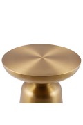 Stolik kawowy TOTEM złoty mosiądz 60 cm Step Into Design