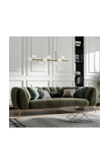 Lampa wisząca MINI MOON 100 cm - złota - Step Into Design