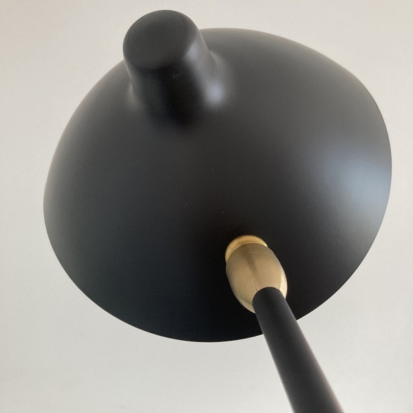 Lampa podłogowa CRANE-F1 czarna 160 cm Step Into Design