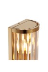 Lampa ścienna EXELLENT kryształowa złota 45 cm Step Into Design