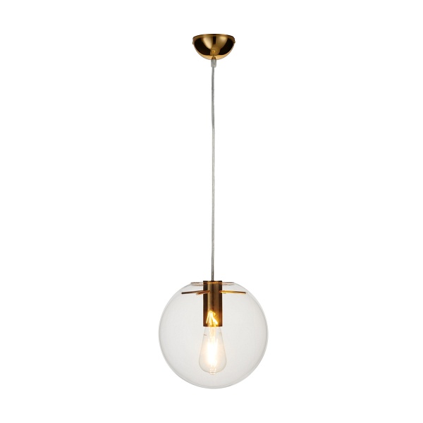 Lampa wisząca TONDA złota 25 cm Step Into Design