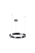 Lampa wisząca CIRCLE 60 cm - LED, ring tytanowy - Step Into Design
