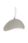 Lampa wisząca STONE biała 30 cm Step Into Design