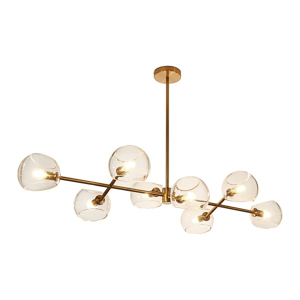 Lampa wisząca COSMIC-8 złota 85 cm Step Into Design