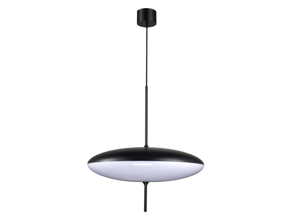Lampa wisząca PIATTO biało-czarna 50 cm Step Into Design