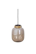 Lampa wisząca BOOM LED bursztynowo złota 25 cm Step Into Design