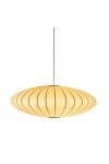 Lampa wisząca SILK FLAT biała 60 cm Step Into Design