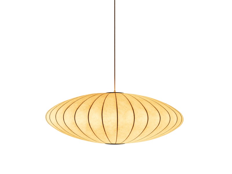Lampa wisząca SILK FLAT biała 60 cm Step Into Design