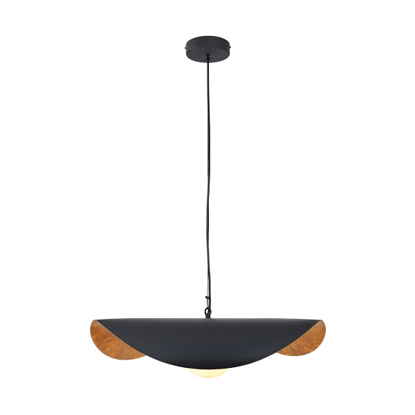 Lampa wisząca ENZO czarno złota 60 cm Step Into Design