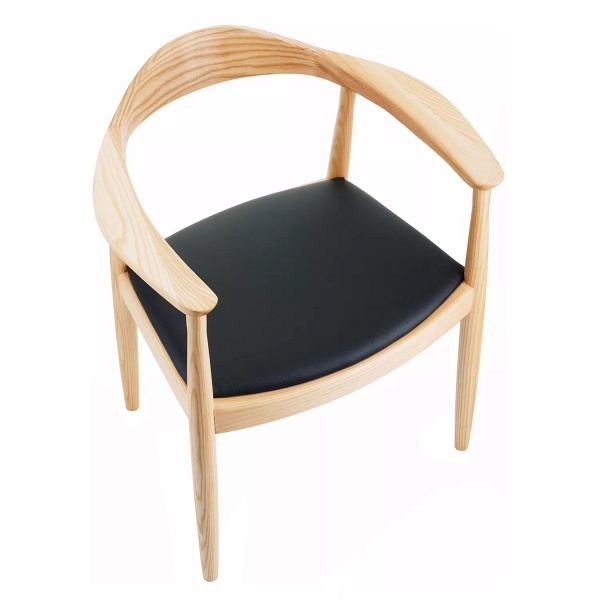 Krzesło KING jesionowe z podłokietnikami naturalne Step Into Design