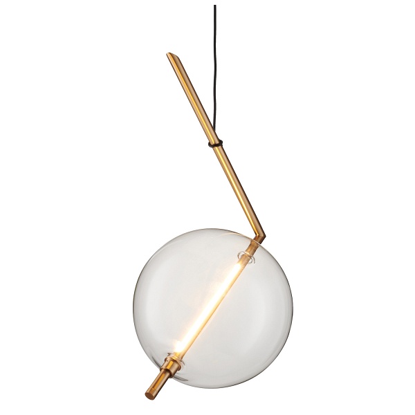 Lampa wisząca AMORE - 1 LED złota 24 cm Step Into Design