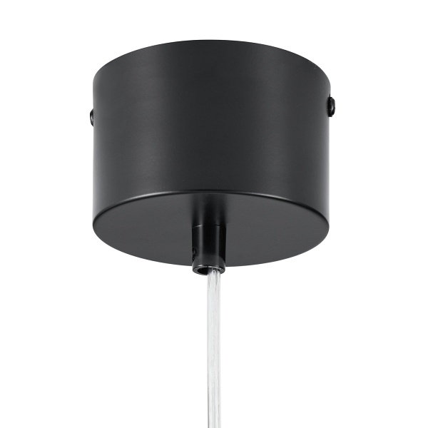 Lampa wisząca PIATTO- nowoczesna biało-czarna 50 cm Step Into Design