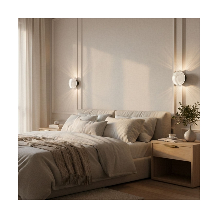 Lampa ścienna CARMELLO 13,5 cm, czarna - Step Into Design