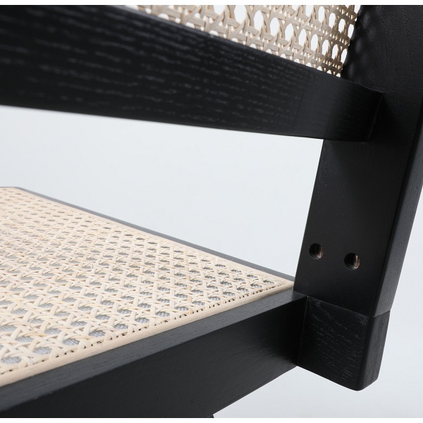 Krzesło BOHO bukowe w kolorze czarnym Step Into Design