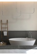 Lampa wisząca MINIMA-1 LED czarna 80 cm Step Into Design